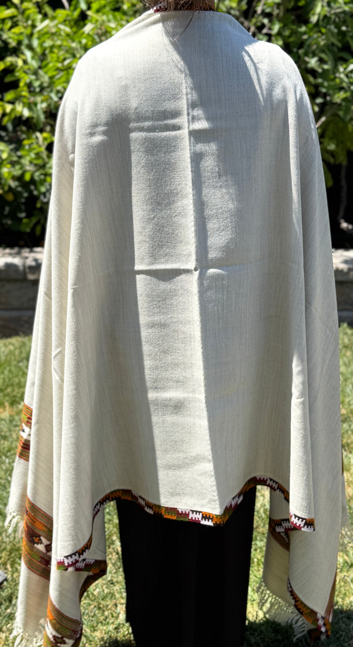 Handloom Wool Collection : White