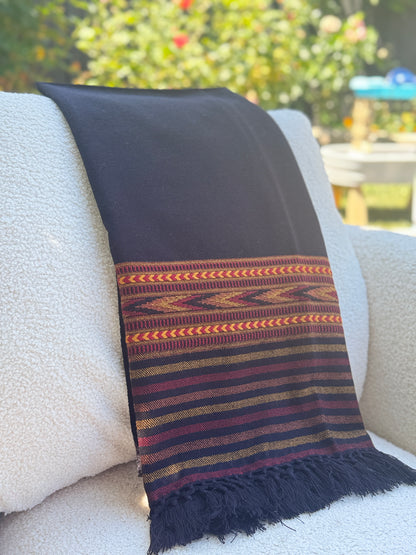 Handloom wool collection - Dailywear : Black